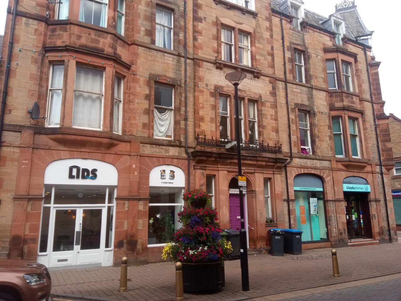 Former Douglas Hotel, 49-57 Channel Street, Galashiels