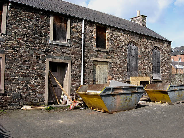 Former Glasite Chapel on Botany Lane, Galashiels